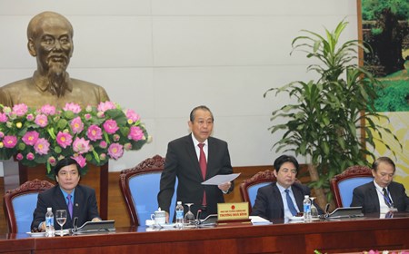 Phó Thủ tướng Trương Hòa Bình gặp mặt 70 chủ tịch công đoàn cơ sở xuất sắc